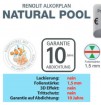 ABVERKAUF - Alkorplan Natural Pool - dunkelgrau - 2,05 - 20 lfm