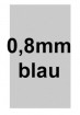 ABVERKAUF - Innenhülle 0,8mm - ECKIG - 800 x 400 x 150 - Mod 3 - Farbe GRAU