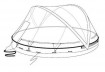 Ersatzfolie zu Cabrio Dome Weka Capri/Korsika