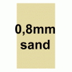 Folie 0.8 mm, Sonderanfertigung - SAND/beige, Modell 3