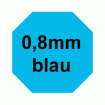 Ersatz - INNENHÜLLE zu Weka Pool - KORFU - 0,8mm blau